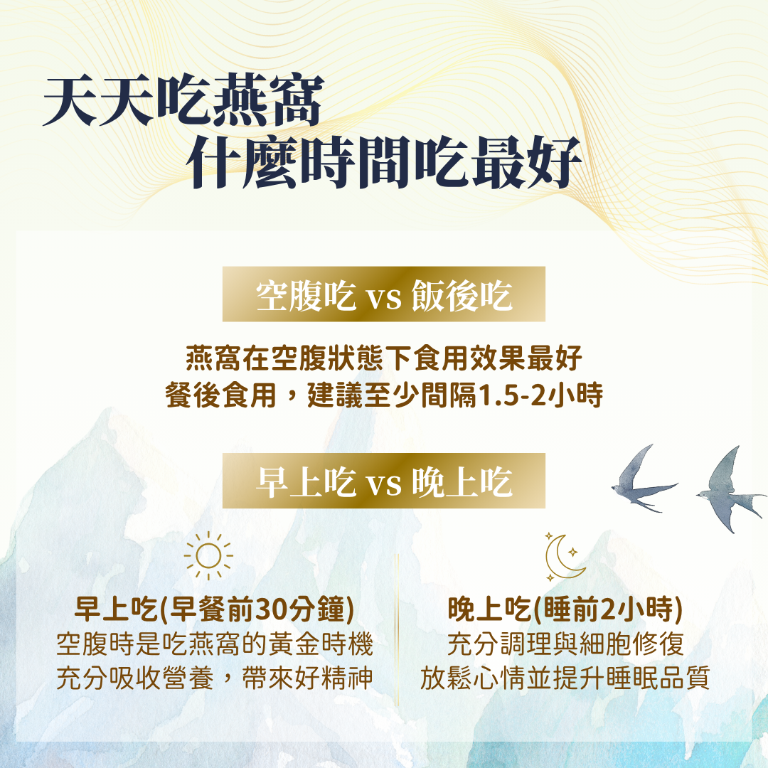 天天吃燕窩時間點