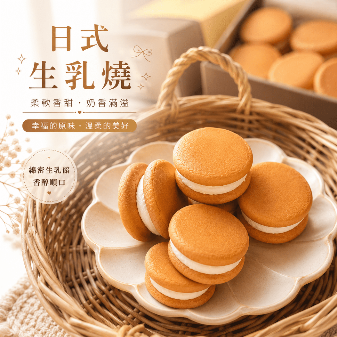 桃園隱藏版伴手禮美德糕餅舖生乳燒